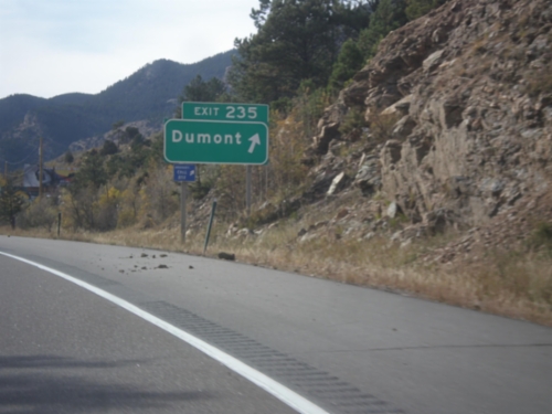I-70 West - Exit 235