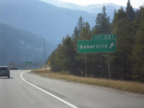 I-70 West - Exit 221