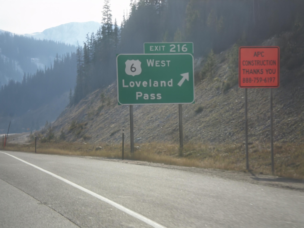 I-70 West - Exit 216