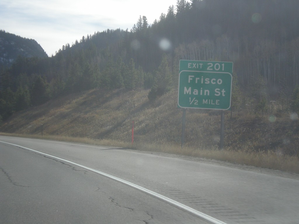 I-70 West - Exit 201