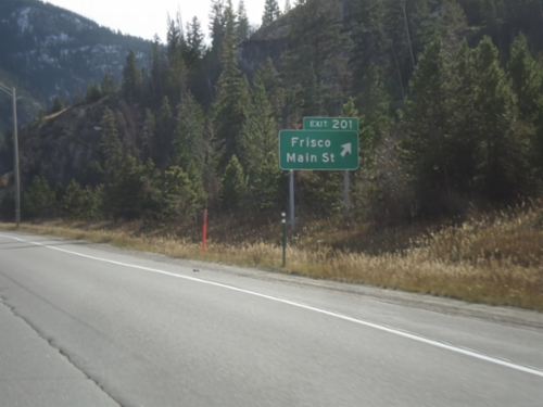I-70 West - Exit 201