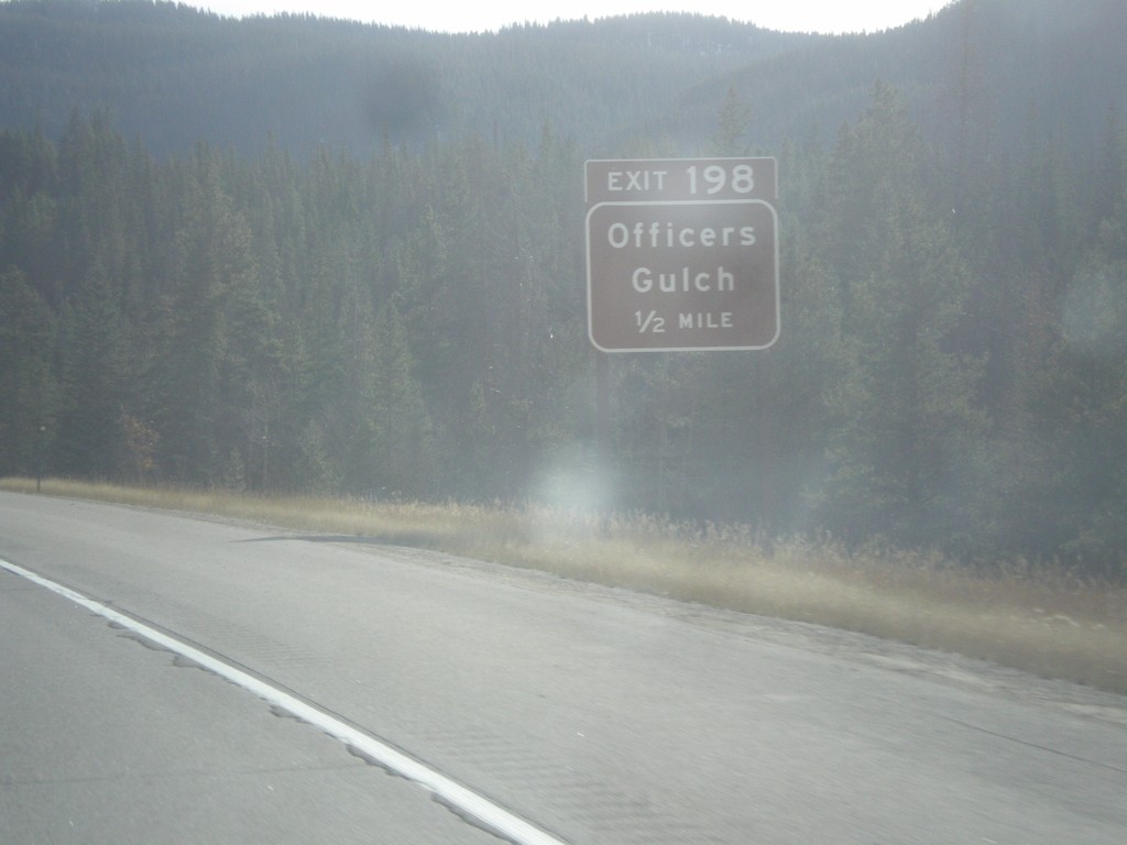 I-70 West - Exit 198