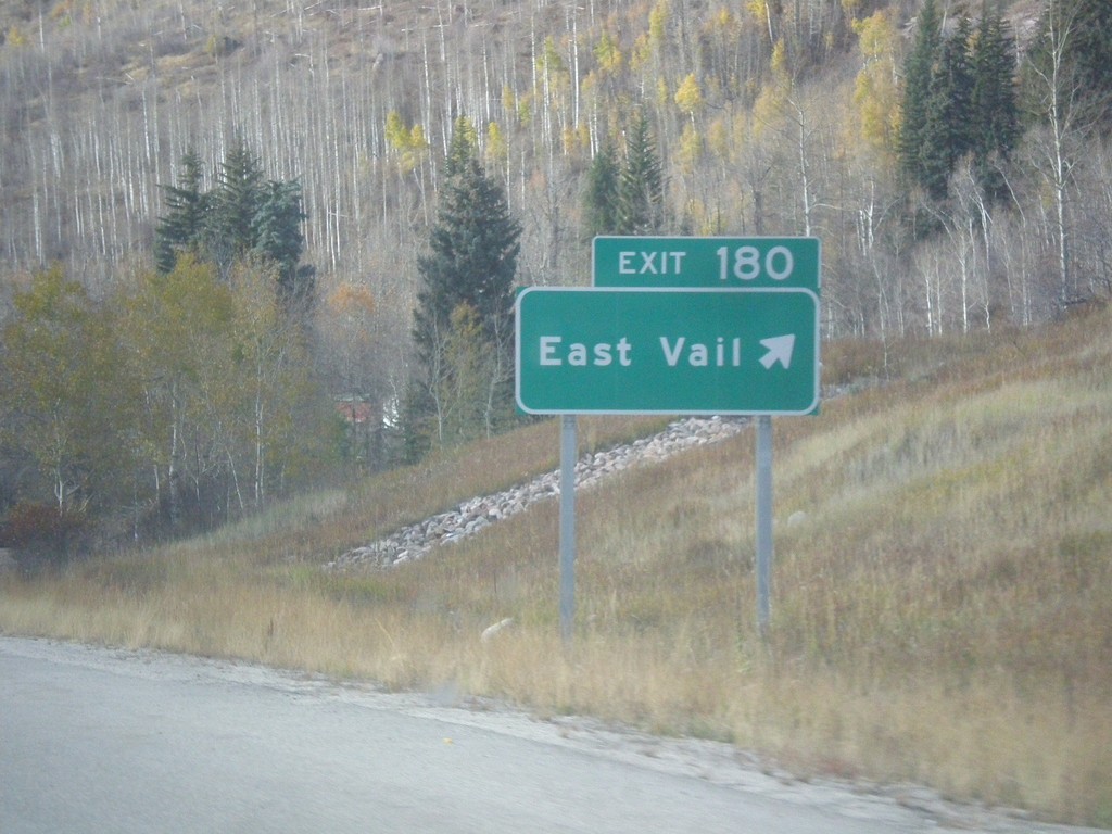 I-70 West - Exit 180