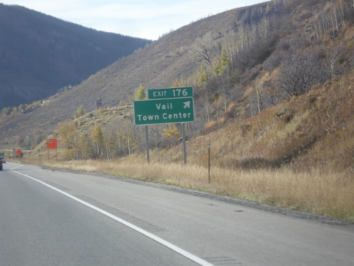 I-70 West - Exit 176