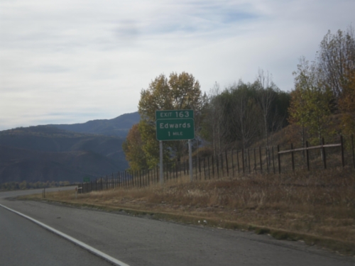 I-70 West - Exit 163