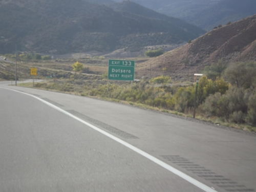 I-70 West - Exit 133