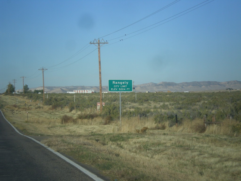 CO-64 West - Rangely