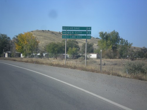 US-40 West/US-191 South - Distance Marker