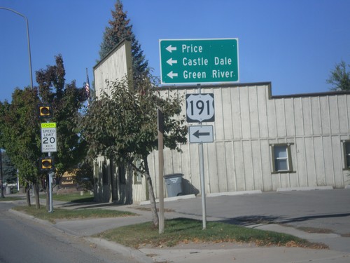 US-40 West/US-191 South at US-191 South