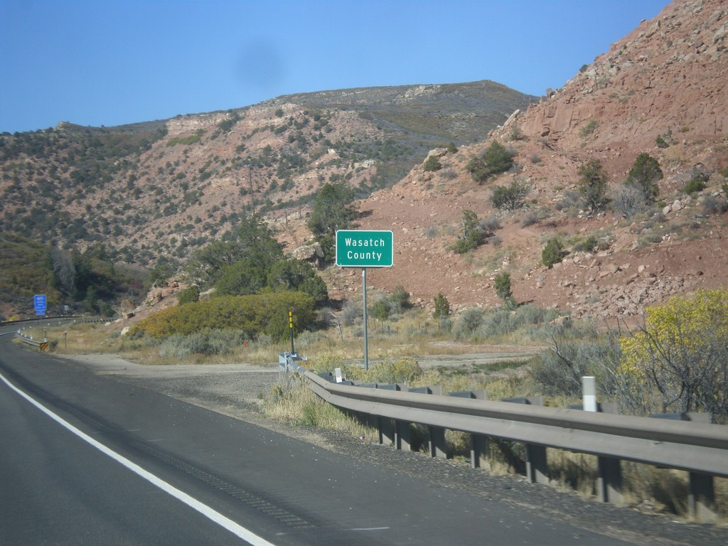 US-40 West - Entering Wasatch County