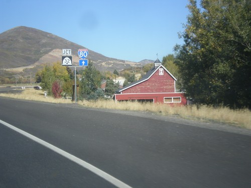 US-40 West at UT-32