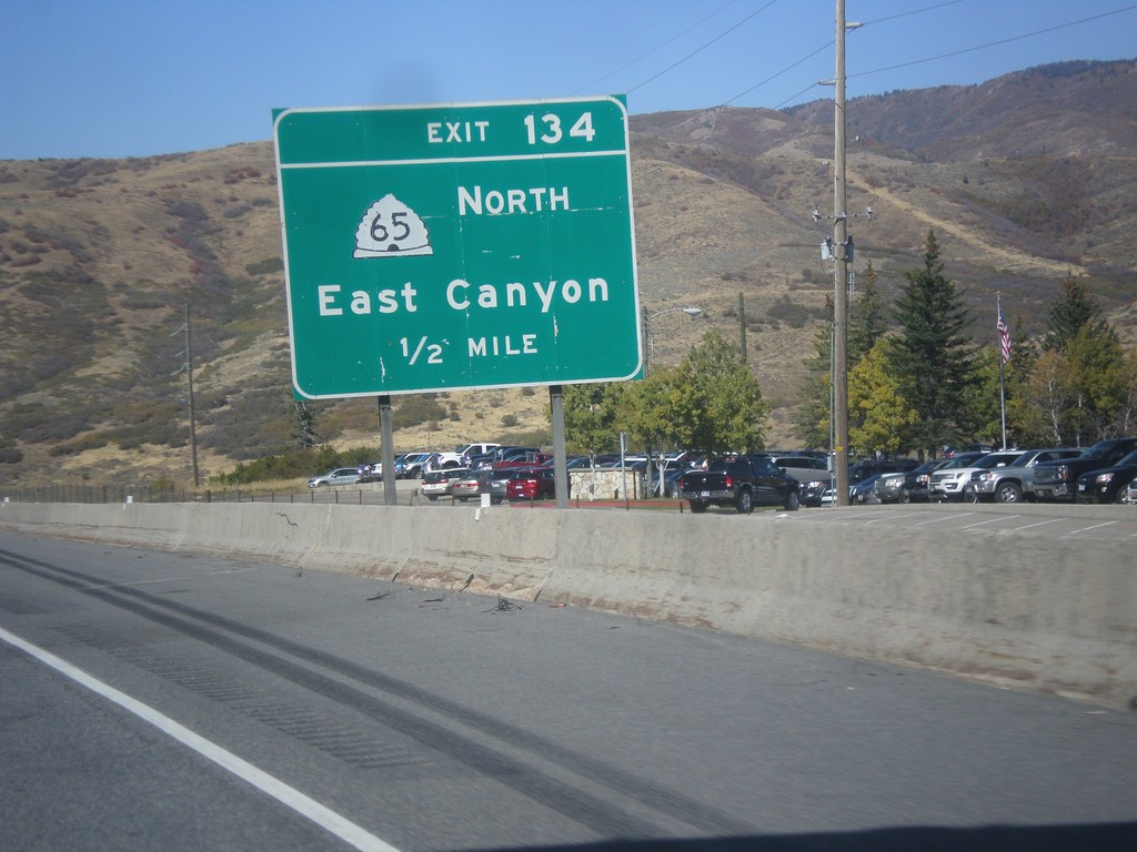 I-80 West - Exit 134