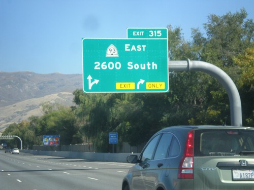 I-15 North - Exit 315