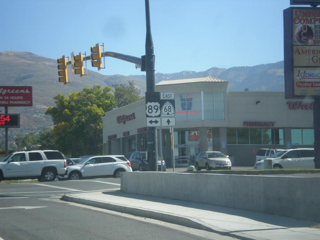 UT-68 East at US-89