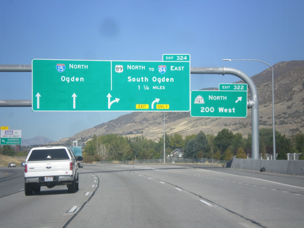 I-15 North - Exit 322