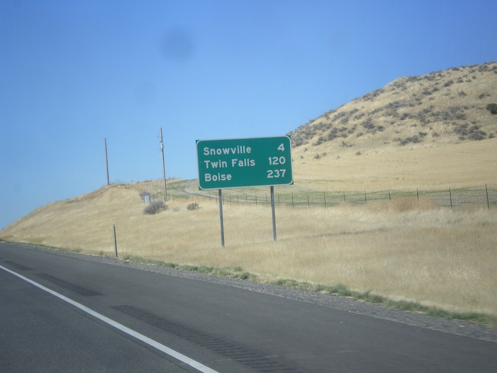 I-84 West - Distance Marker