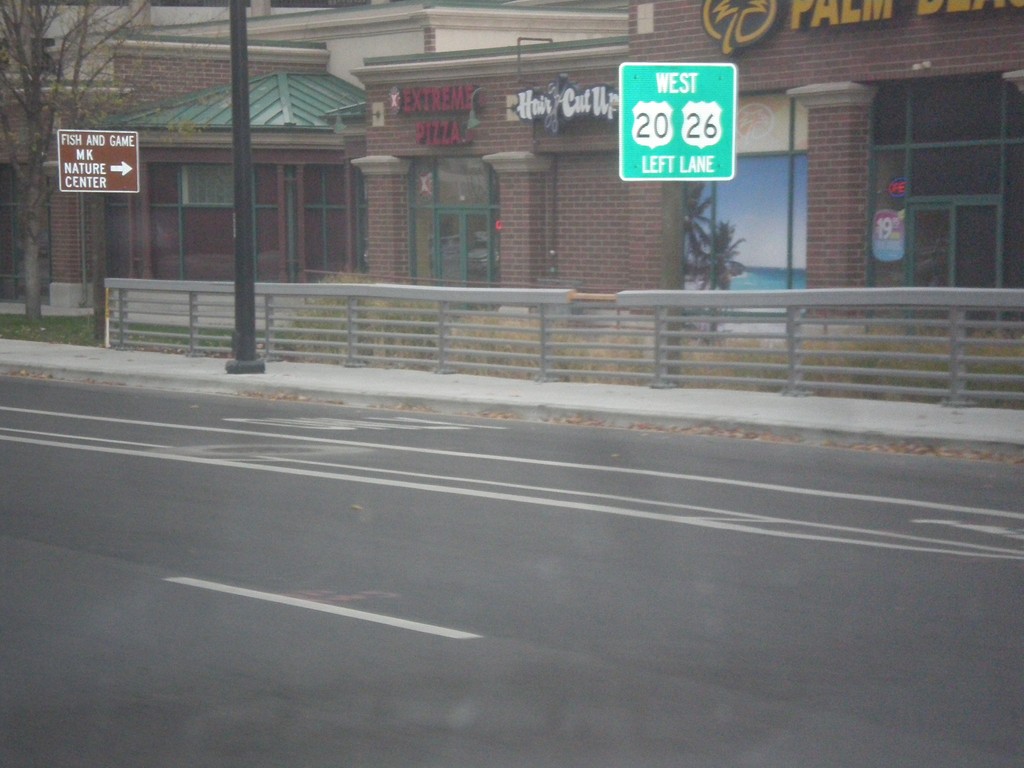 US-20/US-26 West - Broadway Ave at Front St