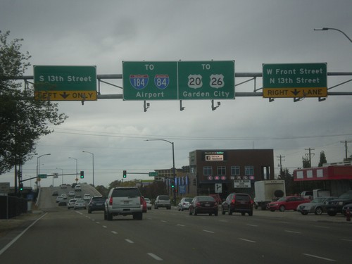 US-20/US-26 West Front St. at 13th St.