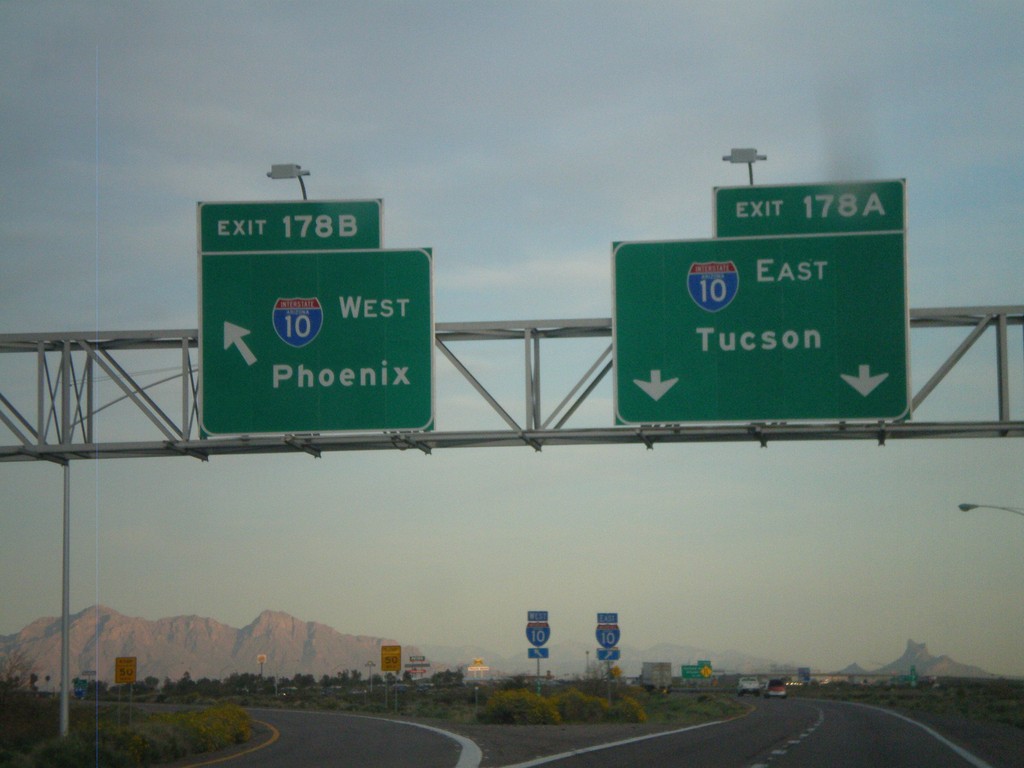 End I-8 East at I-10