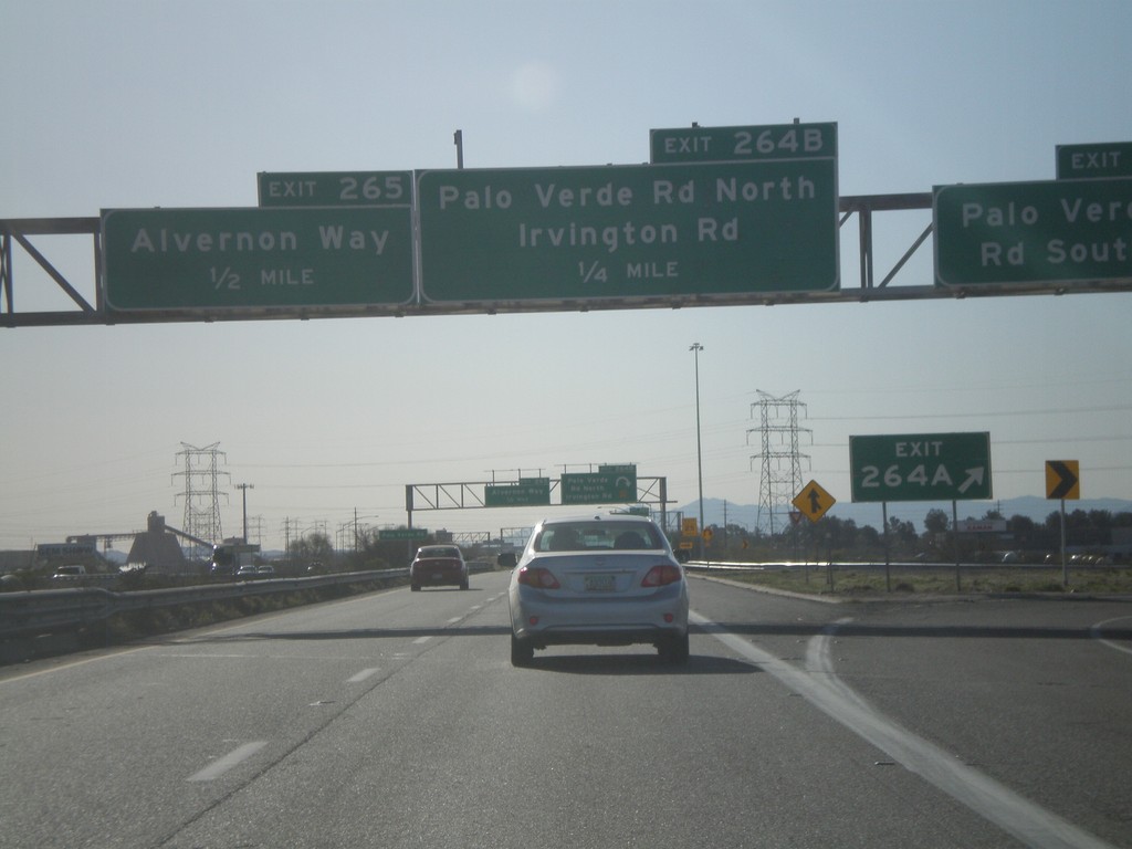 I-10 East - Exits 264AB and Exit 265