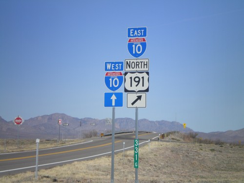 US-191 North at I-10