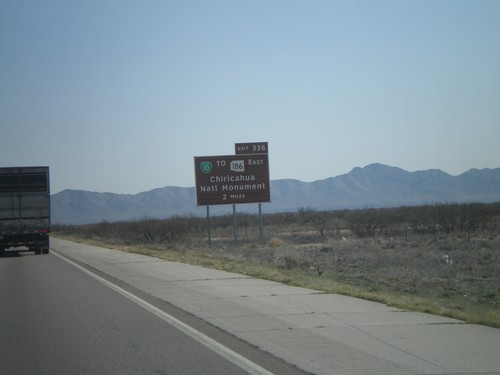 I-10 East Approaching Exit 336