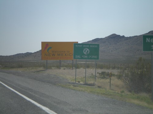 I-10 East - Welcome To New Mexico