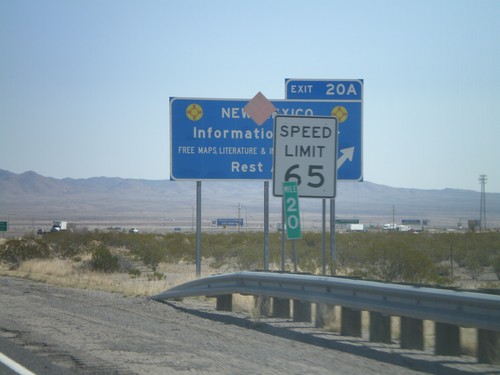 I-10 East - Exit 20A