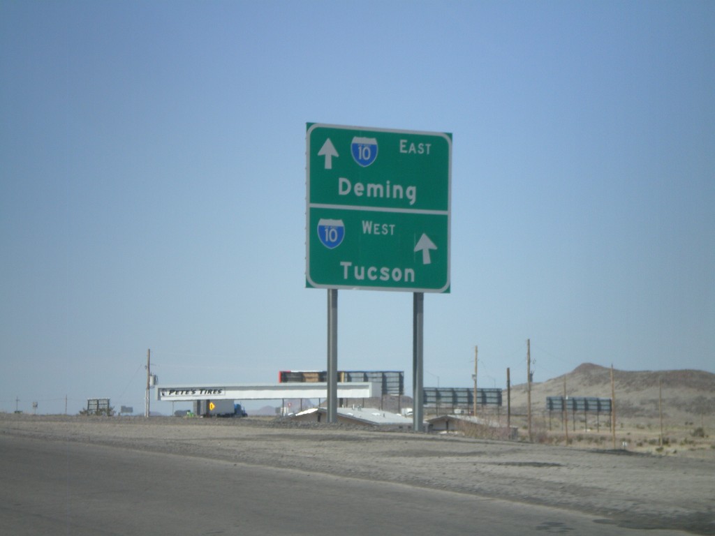 BL-10 West Approaching I-10