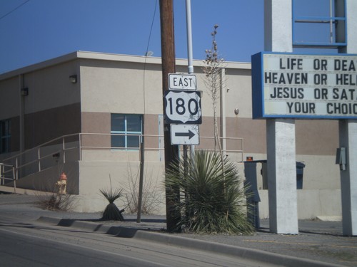 End NM-90 North at US-180