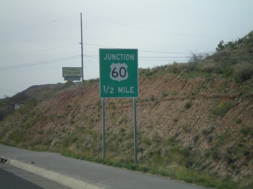 US-70 West Approaching US-60