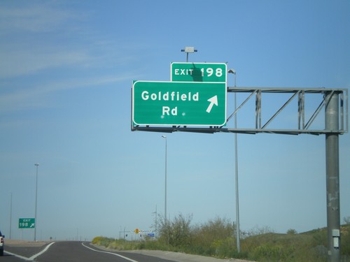 US-60 West - Exit 198