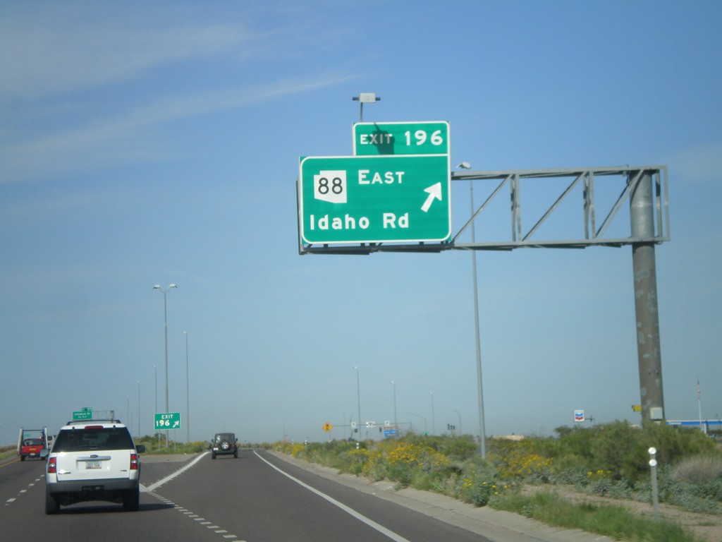 US-60 West - Exit 196