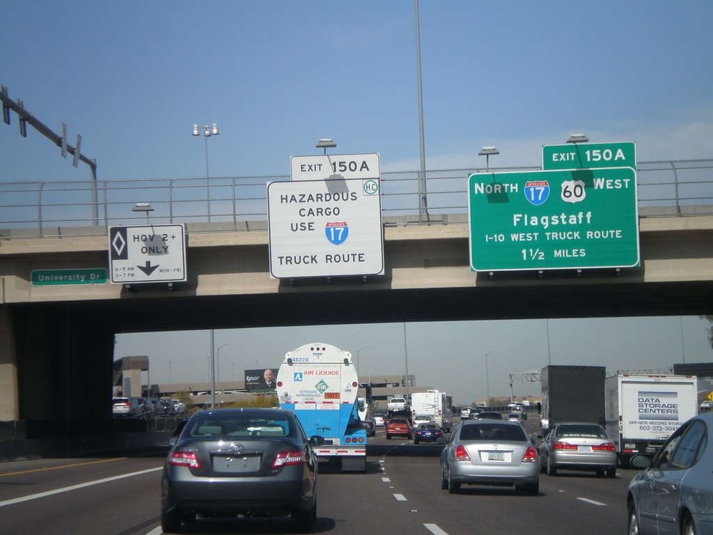 I-10 West Approaching Exit 150A