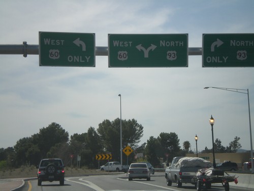 US-60 West at US-93