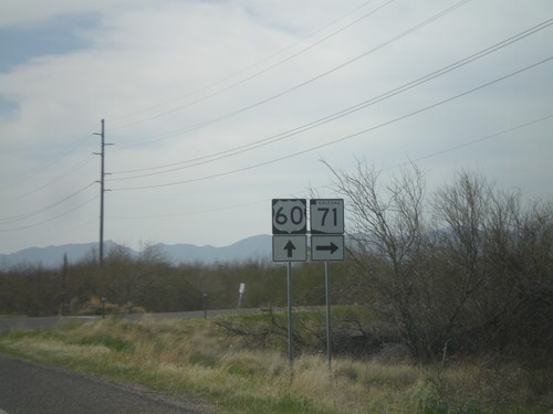 US-60 West at AZ-71