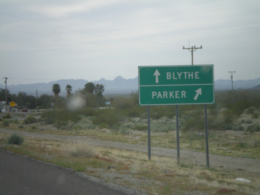 US-60 West at AZ-72