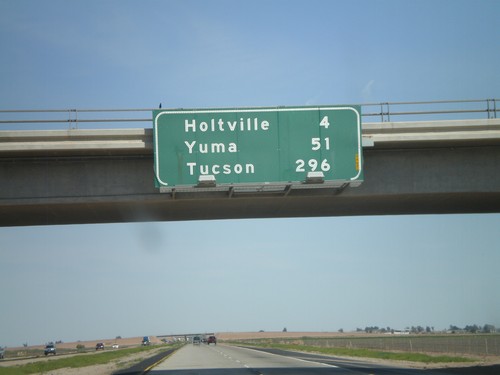 I-8 East - Distance Marker