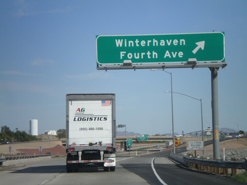 I-8 East - Exit 172