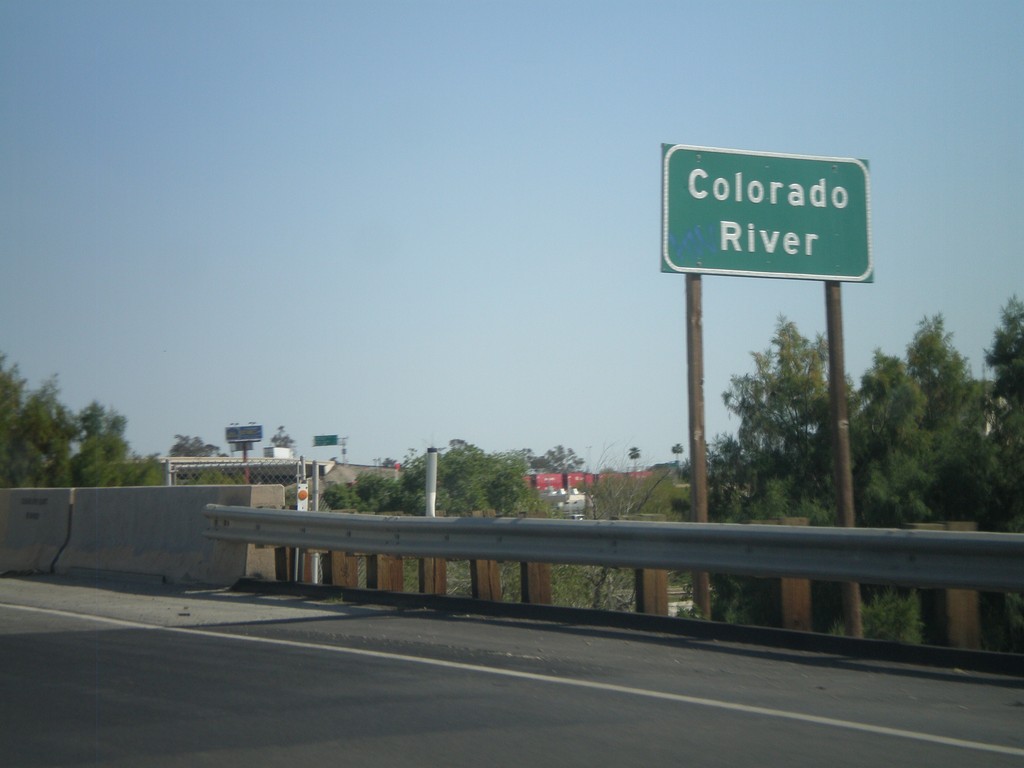 I-8 East - Colorado River