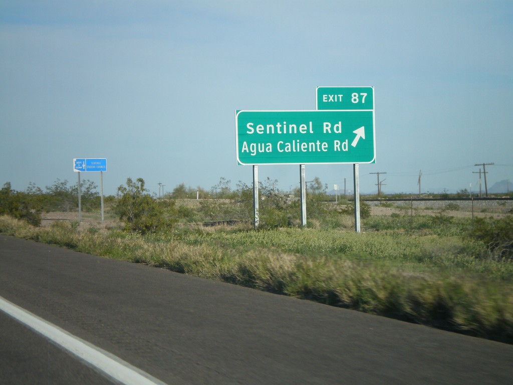 I-8 East - Exit 87