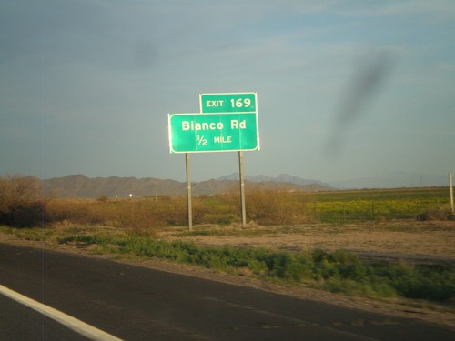 I-8 East Approaching Exit 169