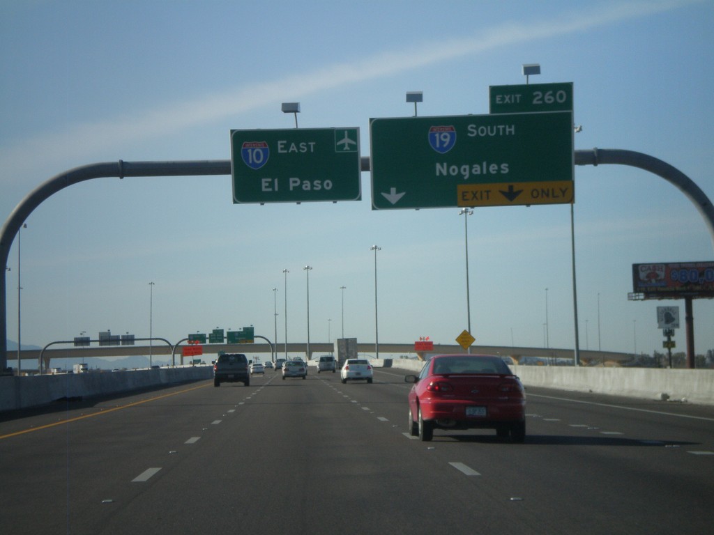 I-10 East Approaching Exit 260