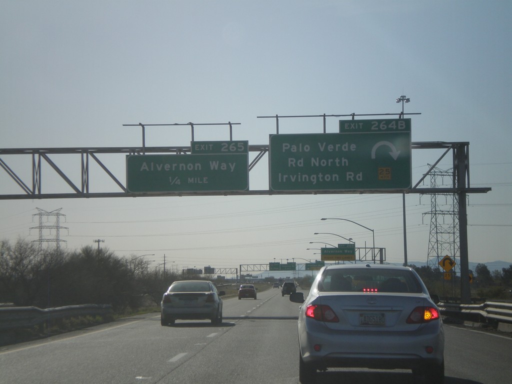 I-10 East - Exits 264B and Exit 265