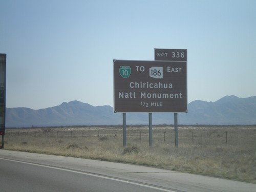 I-10 East Approaching Exit 336