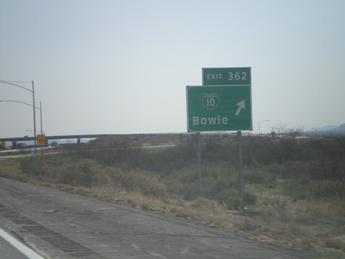 I-10 East - Exit 362