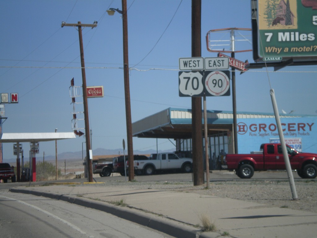 US-70 West/NM-90 East