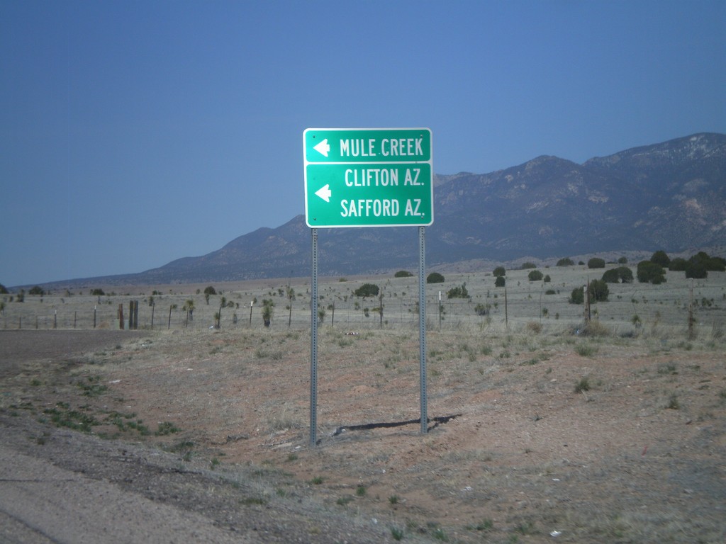 US-180 West Approaching NM-78