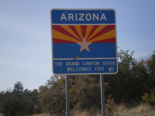 AZ-78 West - Welcome To Arizona