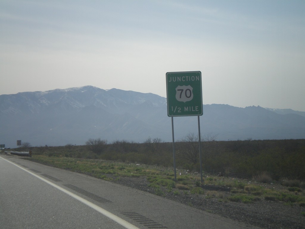 US-191 South Approaching US-70